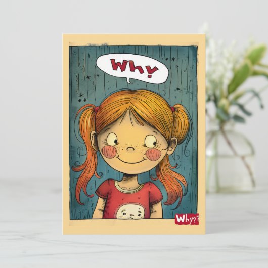 なぜ？ 招待状 (スタンド正面)