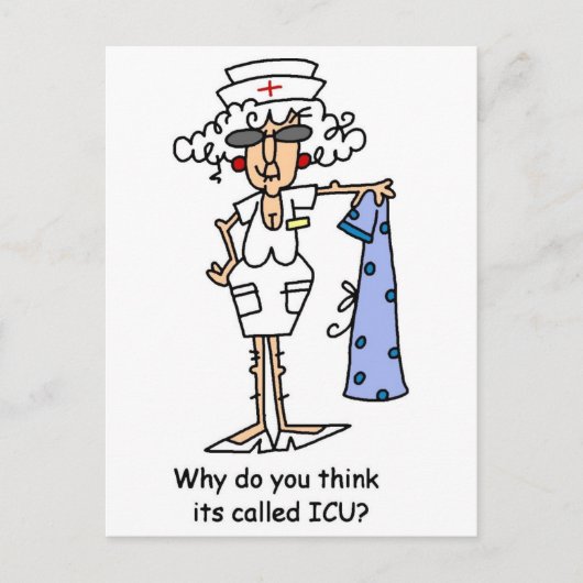 なぜICU考えと呼ばれるの? ポストカード (正面)