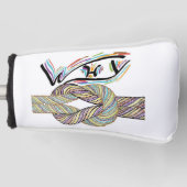 「なぜNot」は無限ゴルフヘッドカバー ゴルフヘッドカバー (正面)