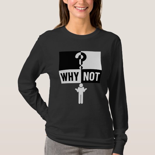 なぜWN01Aなの❓ Tシャツ (正面)