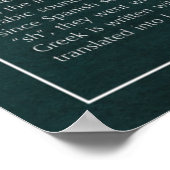 なぜXが？ ポスター (角)