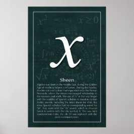 なぜXが？ ポスター