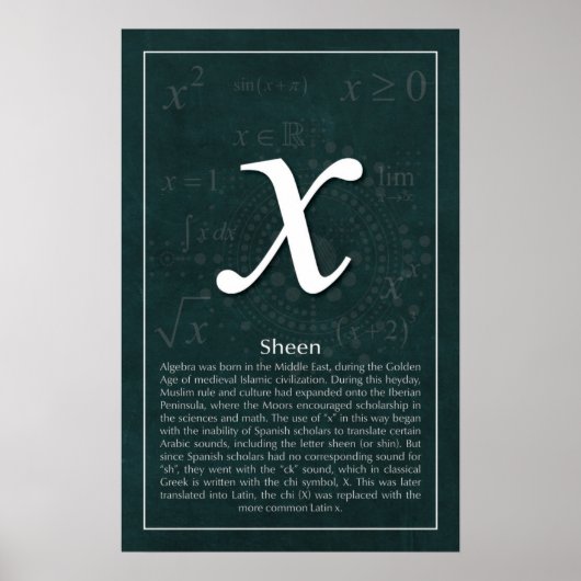 なぜXが？ ポスター (正面)