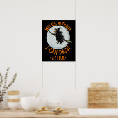 なぜYes実際に私はスティックの魔女を駆動おもしろいできる ポスター (キッチン)