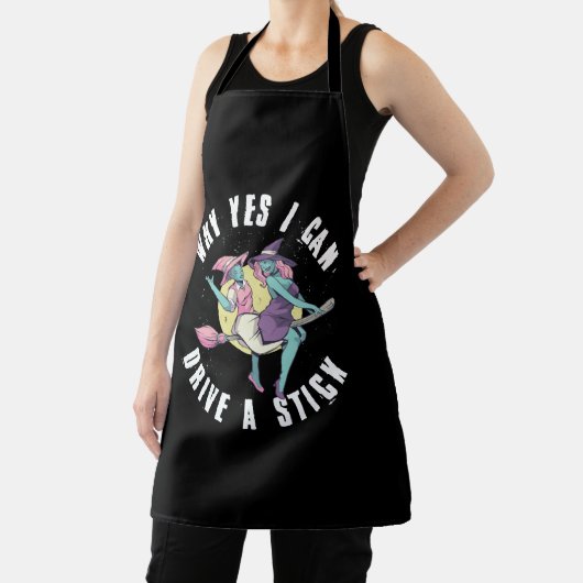 なぜYes私はスティックの魔女のギフトおもしろいを駆動できる エプロン (インサイチュ)