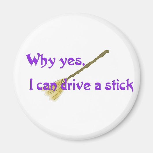 なぜyes、私はスティックを駆動することができる マグネット (正面)