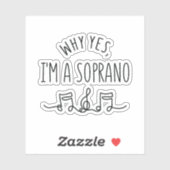 なぜYES、私はソプラノ シール (シート)