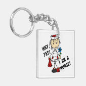 なぜYesIはナース キーホルダー (正面左)