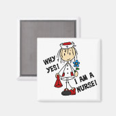 なぜYesIはナース マグネット (正面/裏面)