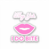 なぜYesIをかむ シール (正面)