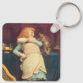 なだめることはからかうことより良い チャールズ・バートン・バーバー キーホルダー (裏面)