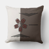 なだめるようなさくらんぼブロッサムアーストーン装飾用クッション クッション (正面)