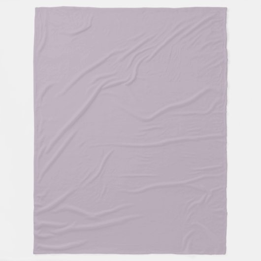 なだめるようなミュートされたバラトレンディー色 フリースブランケット (正面)