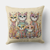 なだめる猫のクッション クッション (裏面)