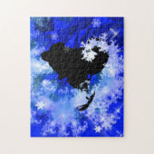 なだれでスノーモービルで行くこと ジグソーパズル (縦)