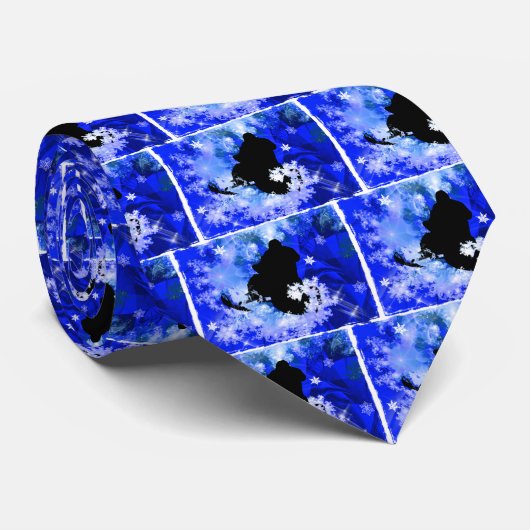 なだれでスノーモービルで行くこと ネクタイ (ロール)