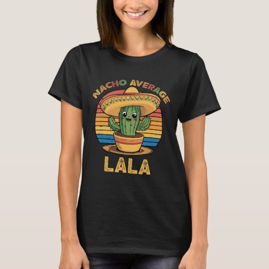 なちょう平均ララ マッチング メキシコ シンコデマヨ Tシャツ (正面)