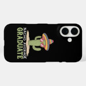 なちょう平均的な卒業生 サボテン 卒業 メキシコ風 Case-Mate iPhoneケース (裏面 (横))