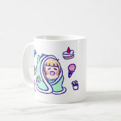 なつある作 コーヒーマグカップ (正面左)