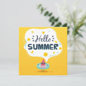 なつ みずやり カード (スタンド正面)