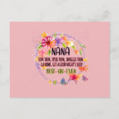 ななは彼らを愛し、甘やかし、抱きしめる ポストカード (正面)