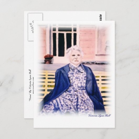 「なな」はがき ポストカード (正面/裏面)