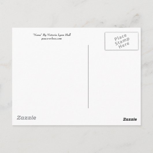 「なな」はがき ポストカード (裏面)