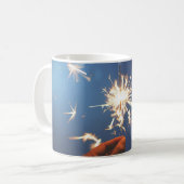 「なにか火花をつけよ！」 コーヒーマグカップ (正面左)