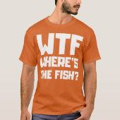 なにどこにいるのフィッシュ 70年代 ギフト Tシャツ (正面)