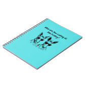 なにを見てんのろばけ ノートブック (左側)