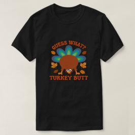 なに ターキー Butt(お尻) Tシャツ