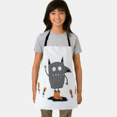 なびくおもしろい怪物 エプロン (インサイチュ)