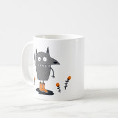 なびくおもしろい怪物 コーヒーマグカップ (正面左)