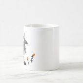 なびくおもしろい怪物 コーヒーマグカップ (中央)