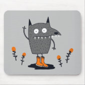 なびくおもしろい怪物 マウスパッド (正面)