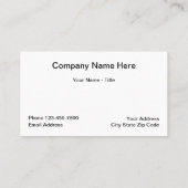 なびくアメリカの星とストライプ 名刺 (裏面)