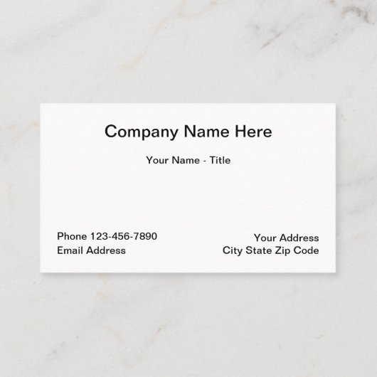 なびくアメリカの星とストライプ 名刺 (裏面)