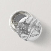 なびくアメリカ国旗 缶バッジ (正面&裏面)