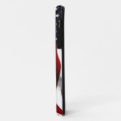 なびくアメリカ国旗 Case-Mate iPhoneケース (裏面/左)