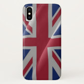 なびくイギリス国旗 –  Case-Mate iPhoneケース (裏面)