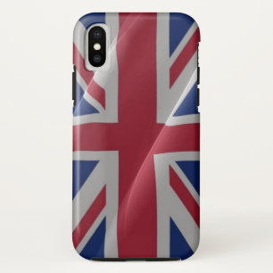 なびくイギリス国旗 – iPhone X ケース