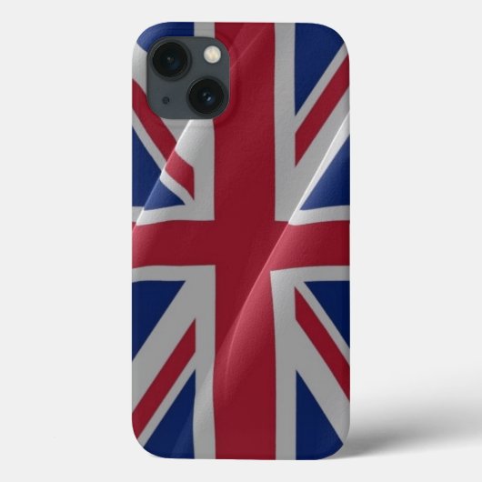 なびくイギリス国旗 – Case-Mate iPhoneケース (裏面)