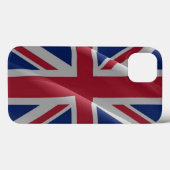 なびくイギリス国旗 – Case-Mate iPhoneケース (裏面 (横))