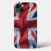 なびくイギリス国旗 Case-Mate iPhoneケース (裏面)