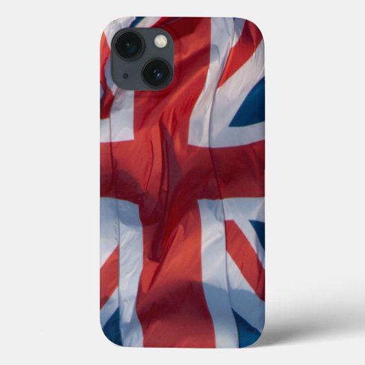 なびくイギリス国旗 Case-Mate iPhoneケース (裏面)