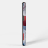 なびくイギリス国旗 iPhoneケース (右側面)