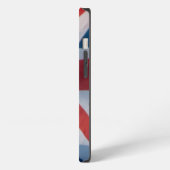 なびくイギリス国旗 iPhoneケース (左側面)