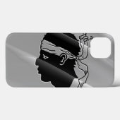 なびくコルシカ国旗 – Case-Mate iPhoneケース (裏面 (横))