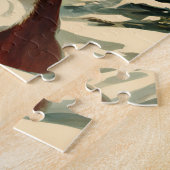 なびくサンタクロース ジグソーパズル (側面)