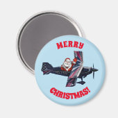 なびくサンタ マグネット (正面/裏面)